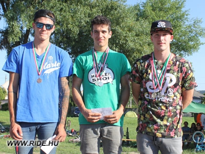 pro Park kategória helyezettjei