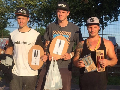 Profi kategória helyezettjei
