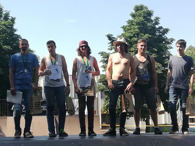 Amatőr kategória helyezettjei