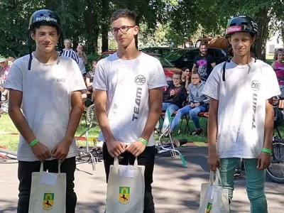 Amatőr kategória helyezettjei