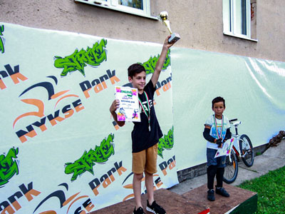 Junior kategória helyezettjei