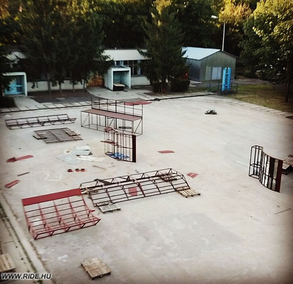 Debrecen - skatepark felújítás
