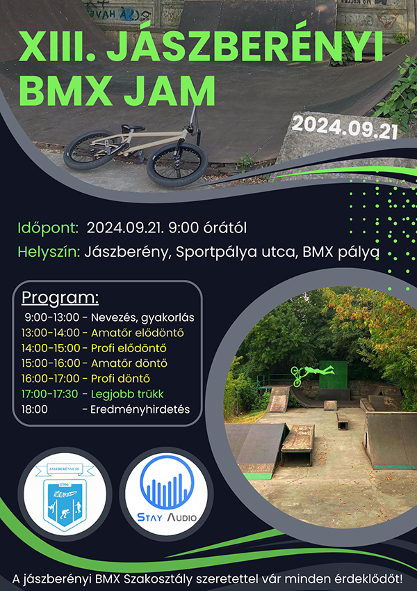 13. Jászberényi BMX Jam - Jászberény - Friss képek a pályáról