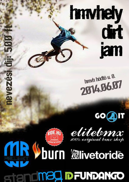 Hmvh Dirt Jam - flyer