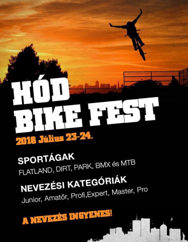 Hód Bike Fest - Hódmezővásárhely - Flyer