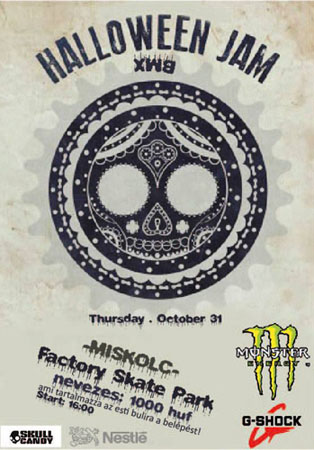 Halloween bmx jam - Miskolc