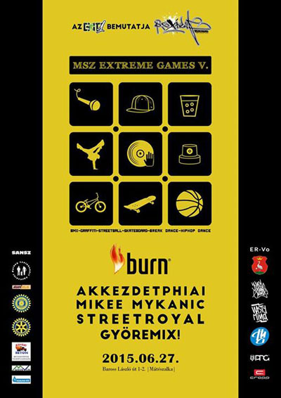 Msz extreme games 5 - Mátészalka - a részletes program