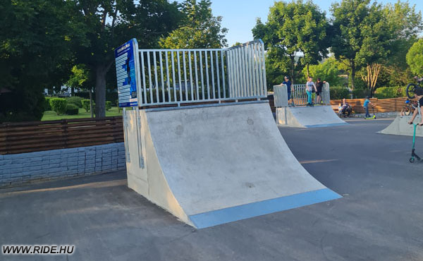 Így néz ki a felújított budaörsi skatepark