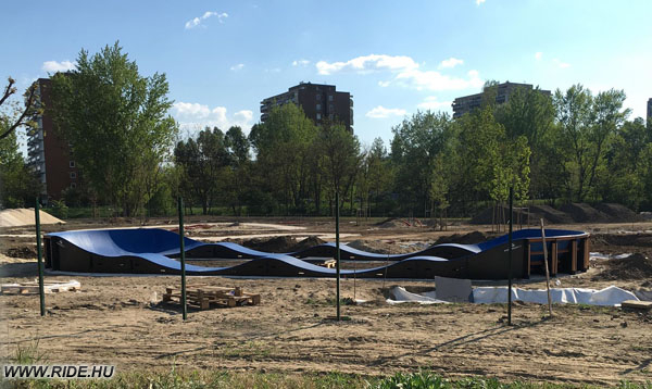 Szilas Aktív Park bringapályája