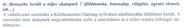 KÖZÉRDEKŰ ADATIGÉNYLÉS - Tatabánya - folytatás