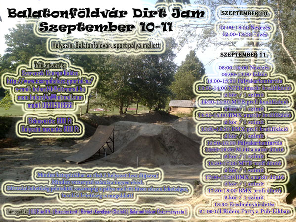 Balatonföldvári dirt verseny