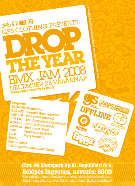 Drop The Year Gps Bmx Jam évzáró verseny a GS-ben