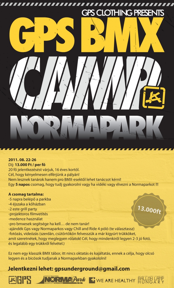 Gps Bmx Camp-Norma Park 2011