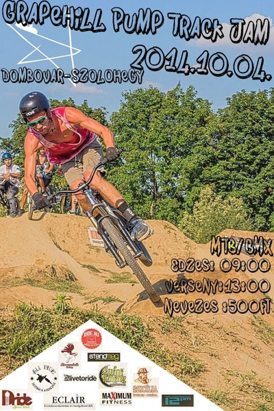 GrapehillDirt Pumptrack verseny - időpont változás