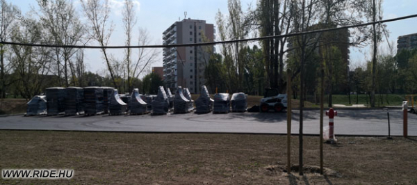 Szilas Aktív Park bringapályája