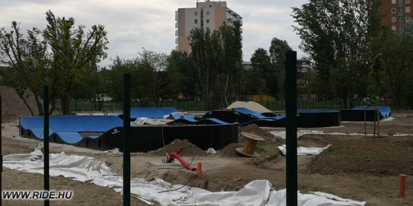 Szilas Aktív Park bringapályája