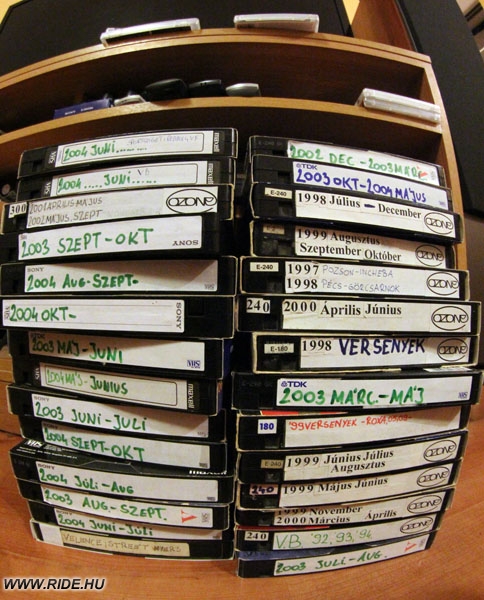 VHS - archív 1997 - 2004