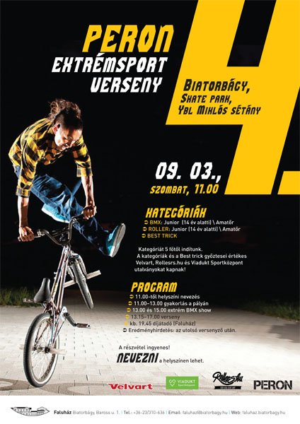 IV. PERON Extrémsport Verseny - Biatorbágy