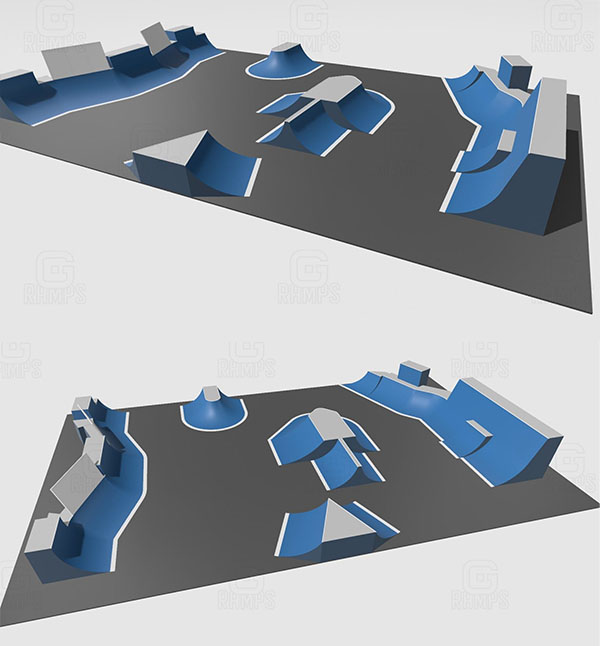 2024 UCI BMX freestyle VB - a park pálya