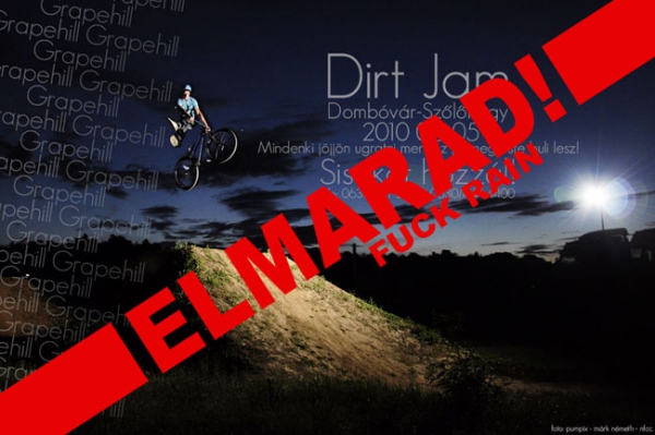 Dombóvár dirt jam - elmarad