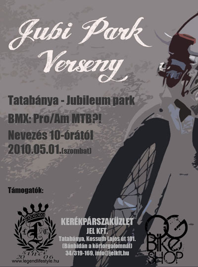 Tatabányai verseny - flyer
