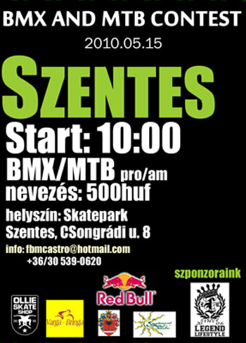 Szentesi verseny, részletek