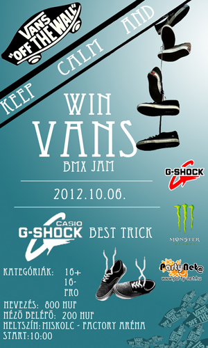 VANS BMX verseny - Miskolc
