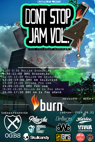 DONT STOP JAM 4 - Székesfehérvár, teljes program