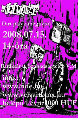 Debreceni dirt - flyer