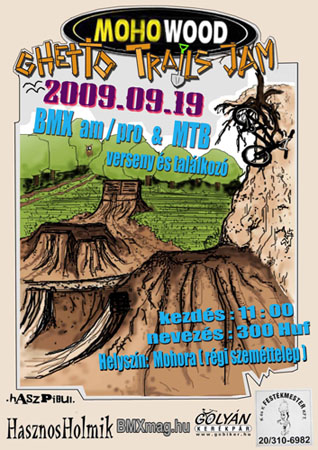 Mohora Dirt Jam - flyer és pontos részletek