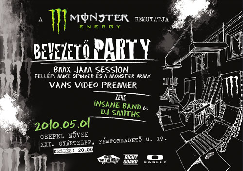 Monster pálya és a szokásos frissités 