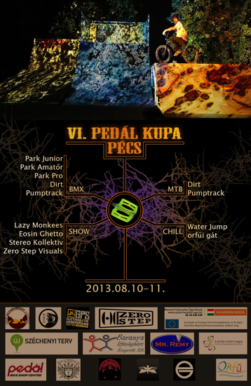 6. Pedál Kupa, Pécs - Flyer