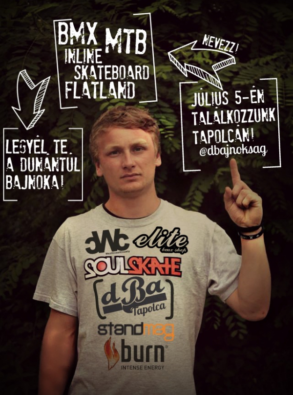 Dunántúli Extrém Sport Bajnokság - flyer