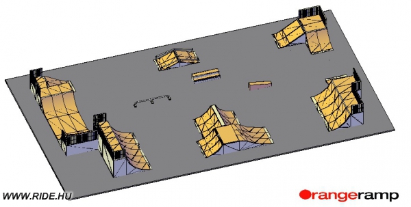 Dabas skatepark - tervek