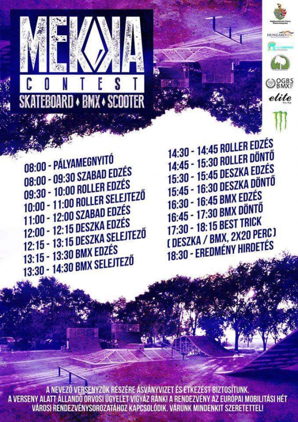 2. MEKKA CONTEST - Hajdúszoboszló - flyer