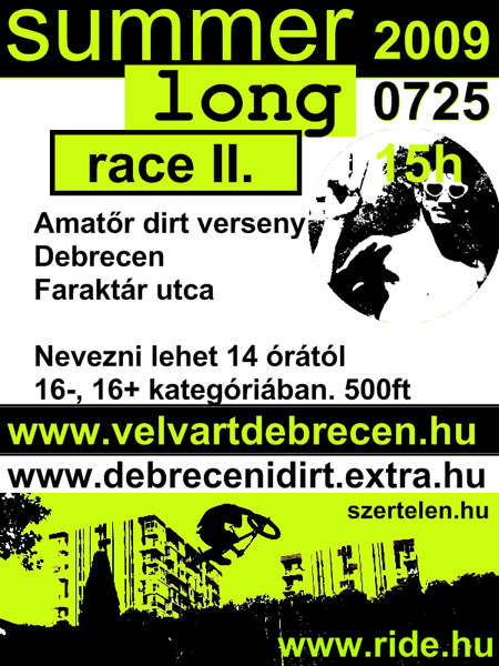Summer long race 2. Debrecen