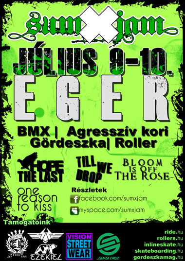 Summer X Jam - flyer