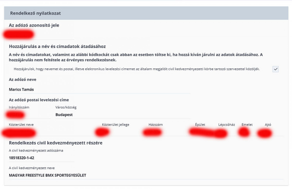 Adó 1% - Te kinek adod?