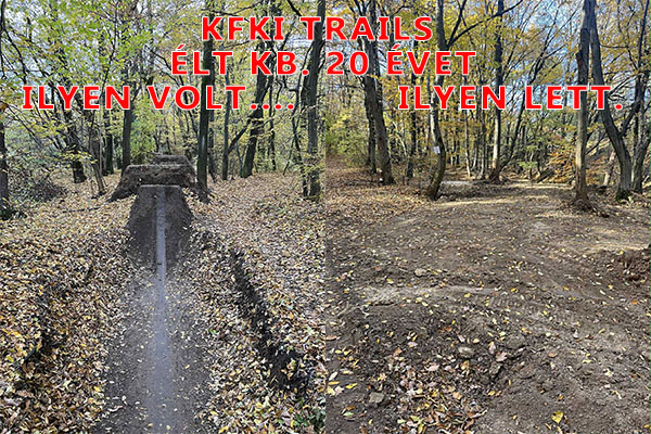R.I.P. KFKI trails