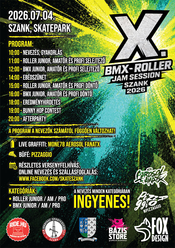 X. BMX/Roller Jam - Szank